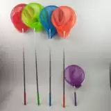 Телескопическая рыболовная сеть из нержавеющей стали с бабочкой, дорожная игрушка, стрекоза