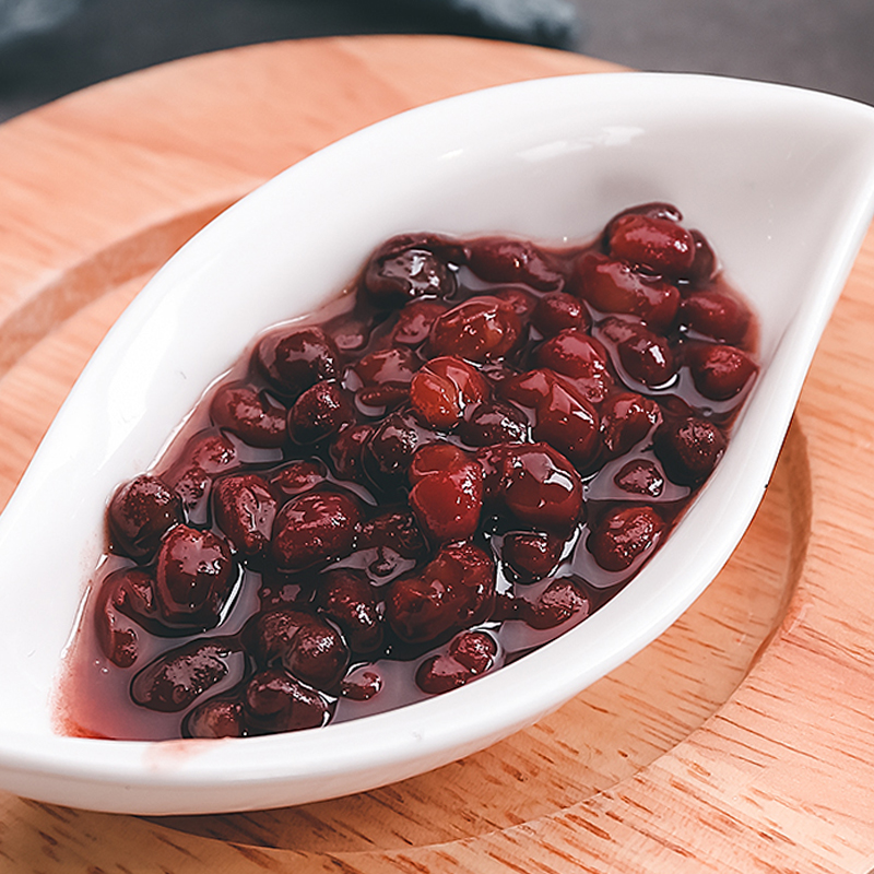 Sugar water red beans canned honey beans open cans ready-to-eat milk tea shop special wholesale dessert double skin milk smoothie raw material 930g