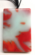 Xinjiang Golden Jade chicken blood red Natural White Jade safe brand raw material 3 9*5 9cm