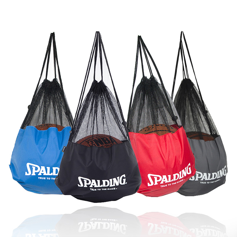 Basketball bag double shoulder drawstring bag soccer bag sport storage bag student basketball bag basketball mesh bag custom ball bag