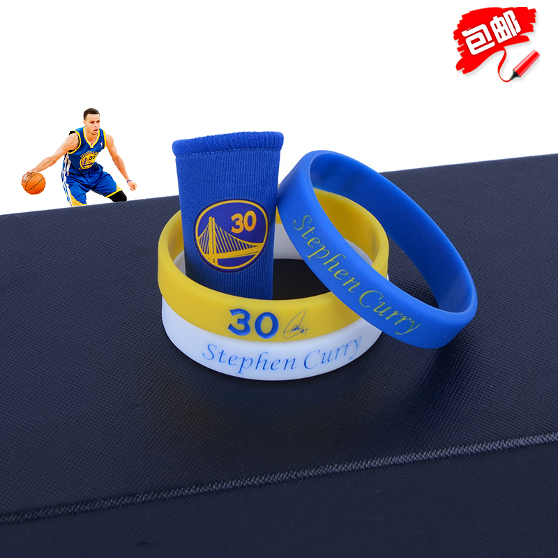 Sports bracelet Silicone Bracelet stars Signature Warriors Currie Curry Ring Students Wrists Wrists Basketball Sports Accessories