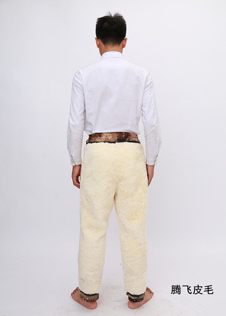 Pantalon cuir homme droit pour hiver - Ref 1483094 Image 12