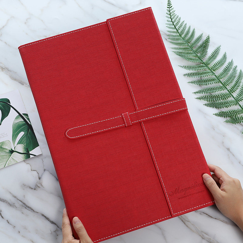 Wedding photo book custom red leather bag rinse wedding photo book production rinse wedding book intensive into the book