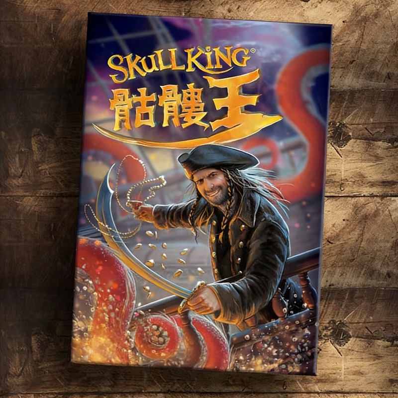 Skull King +25 Years New Expansion 2-8 Players Chinese Version Top-Rated Party Board Game