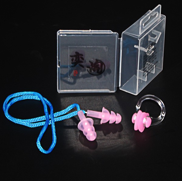 Professional Earplug Nose clip Set