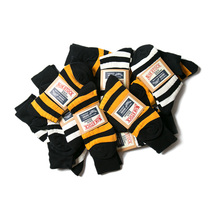 NON STOCK STRIPED cotton mid-help socks American retro motorcycle knight high-end striped mid-length socks boots socks