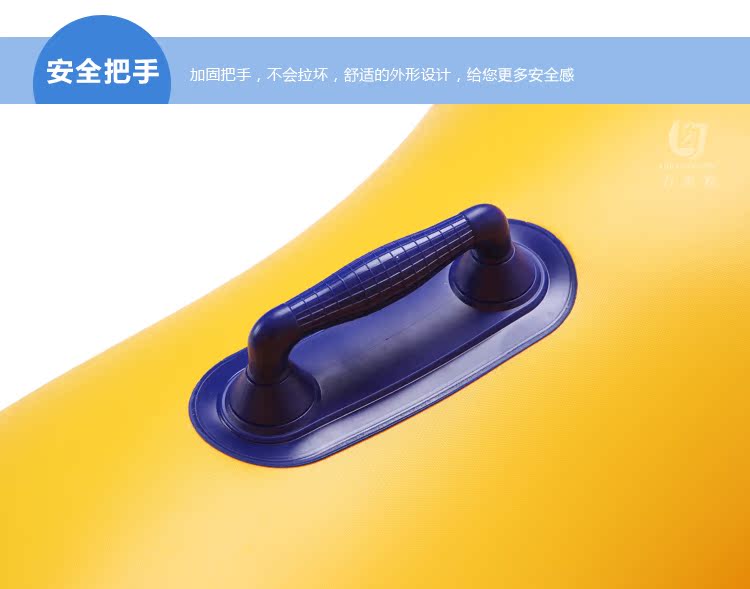 Công viên nước Lijiefa Bơm hơi Waterslide Đôi tựa lưng đệm da vòng tròn 2 người bơi vòng tùy chỉnh - Cao su nổi phao cổ cho bé sơ sinh
