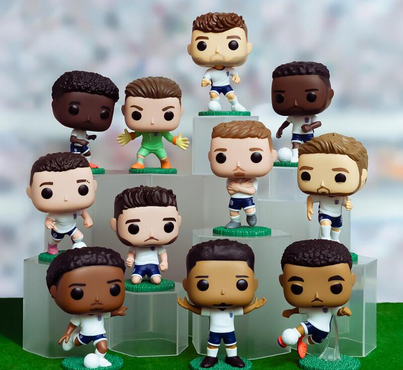 Funko Football World Cup England Rice Saka Palmer Bellingham Kane Foden Funko Football World Cup England Rice Saka Palmer Bellingham Kane Foden