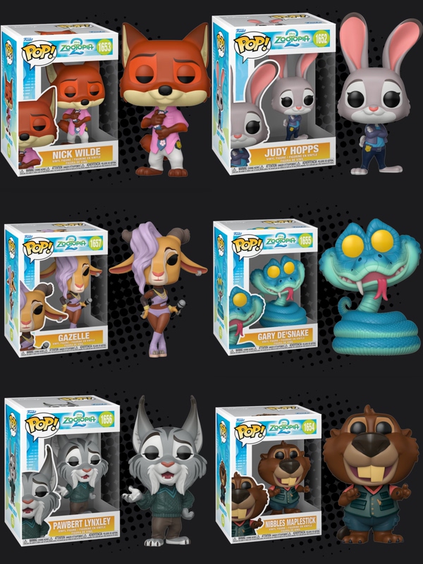 Funko Zootopia Nick Judy Brand New Authentic