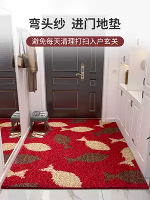 Home door floor mat Doormat floor mat Entrance carpet Foyer non-slip foot mat Toilet aisle door mat customization