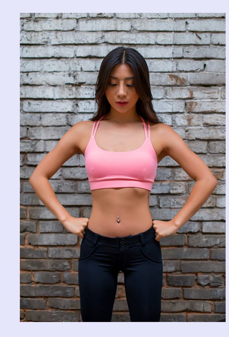 Áo ngực thể thao nữ khiêu vũ mùa hè yoga tập thể dục chống sốc vẻ đẹp trở lại đôi vai dây đeo vest thấm mồ hôi tập thể dục quần áo tập yoga cao cấp