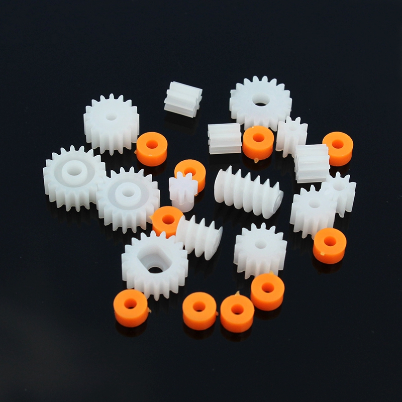26 Spindle gear wrapper worm gear straight tooth gear shaft cocks diy handmade toy accessories