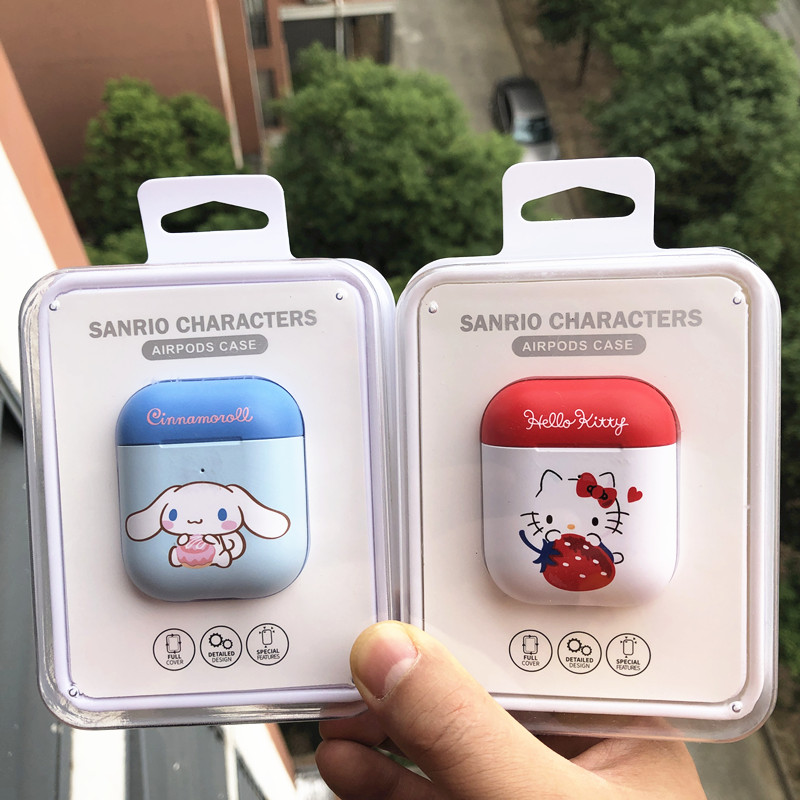Korea hello kitty Melletty Apple Airpods Pro Headset Pack Hard Shell Cartoon Protection Set 2 Generation