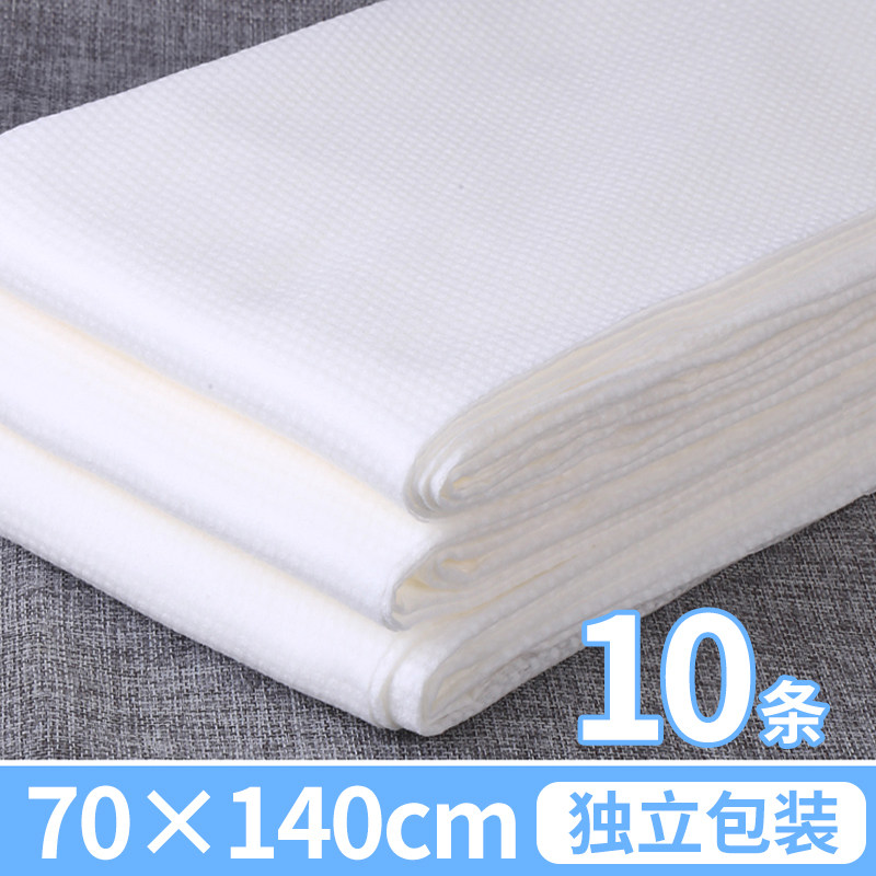 Disposable bath towel travel compressed towel homestay hotel special cotton thickened bath with dry hair towel 100 pieces