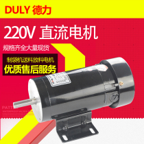 Deli permanent magnet DC motor 220v1700 transfer and discharge vertical horizontal bag making machine motor