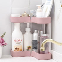 Toilet supplies small department store bathroom rack triangle floor-to-ceiling non-punch kitchen storage rack