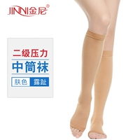 Медицинский стресс второго уровня в чулках (цвет кожи росы)