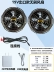 Mới 19V công suất cao điều hòa không khí quần áo quạt không chổi than điều hòa không khí quần áo làm mát quần áo pin làm lạnh công trường xây dựng quần áo làm việc quạt điều hòa gắn áo 
