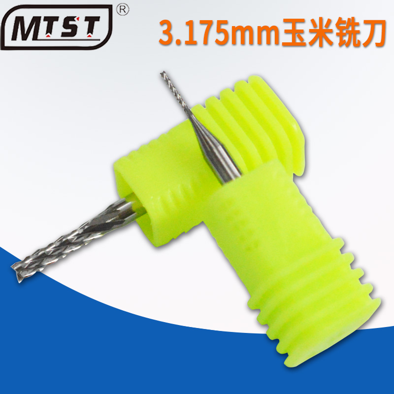 3175m m tungsten steel corn milling cutter circuit board PCB fiberglass plate engraving machine tool cutter head