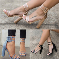 High-heeled sandals heeled sandals Каблук сандалии