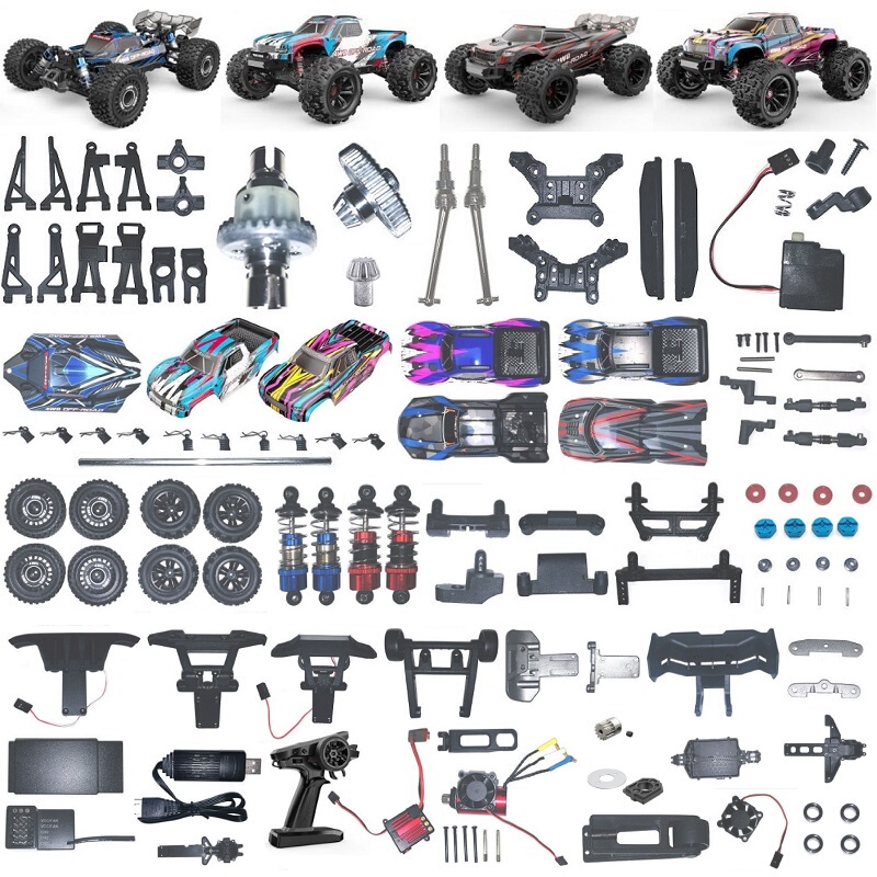 Meijiaxin 16207/16208/16209/16210 Spare Parts Remote Control Car Tires Car Shell Receiver Steering Gear