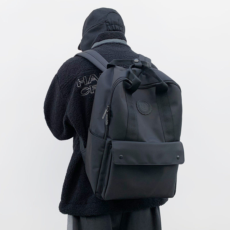 Simple street Oxford cloth backpack women's leisure computer travel backpack men's tide college student schoolbag fashion trend