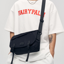 Chaopai Japanese Harajuku Messenger Bag Student Leisure Men's Shoulder Bag Joker Sports Messenger Bag Women's Backpack