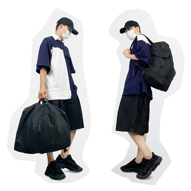 Waterproofing Korean version light sport rear shoulder bag men's large capacity Handheld short travel Women's leisure travel Travel Shoulder Bag