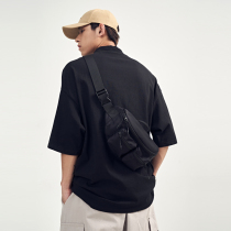 Chest bag men's ins tide brand sports student shoulder bag casual boys waist bag backpack small bag women messenger bag