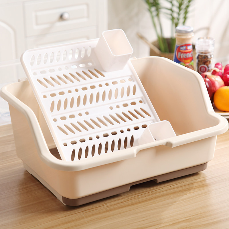 Plastic overhead kitchen dishwasher dishwasher European large asphalt dish dish dish chopsticks to place dishwasher dishes