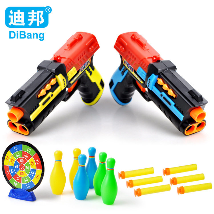 Children's toy Soft Bullet Gun eating chicken CS simulation pistol can fire Bullet Boy Battle toy gift safety