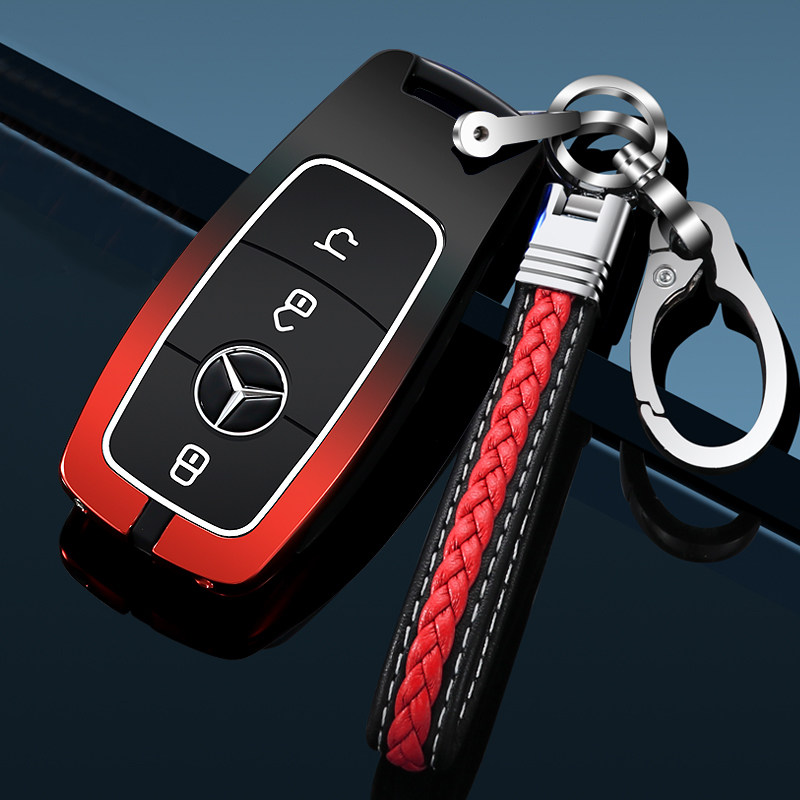Galloping car key cover C200L C260L Pack S-Class E grade E300L shell GLBGLA buckle GLC female A200L Fashion-Taobao