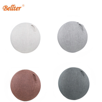 Yoga ball cover 65cm high quality cotton and linen yoga ball cover anti-fouling and no balling thickened yoga ball cover