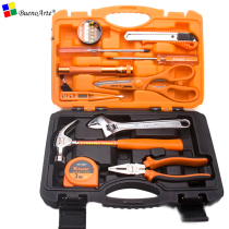 12-piece mosaic hand tool luggage home hardware household tool set wrench hammer scissors