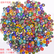 Italian thousand flower beads DIY jewelry accessories Mosaic handmade embellishment with non-porous polished thousand flower beads