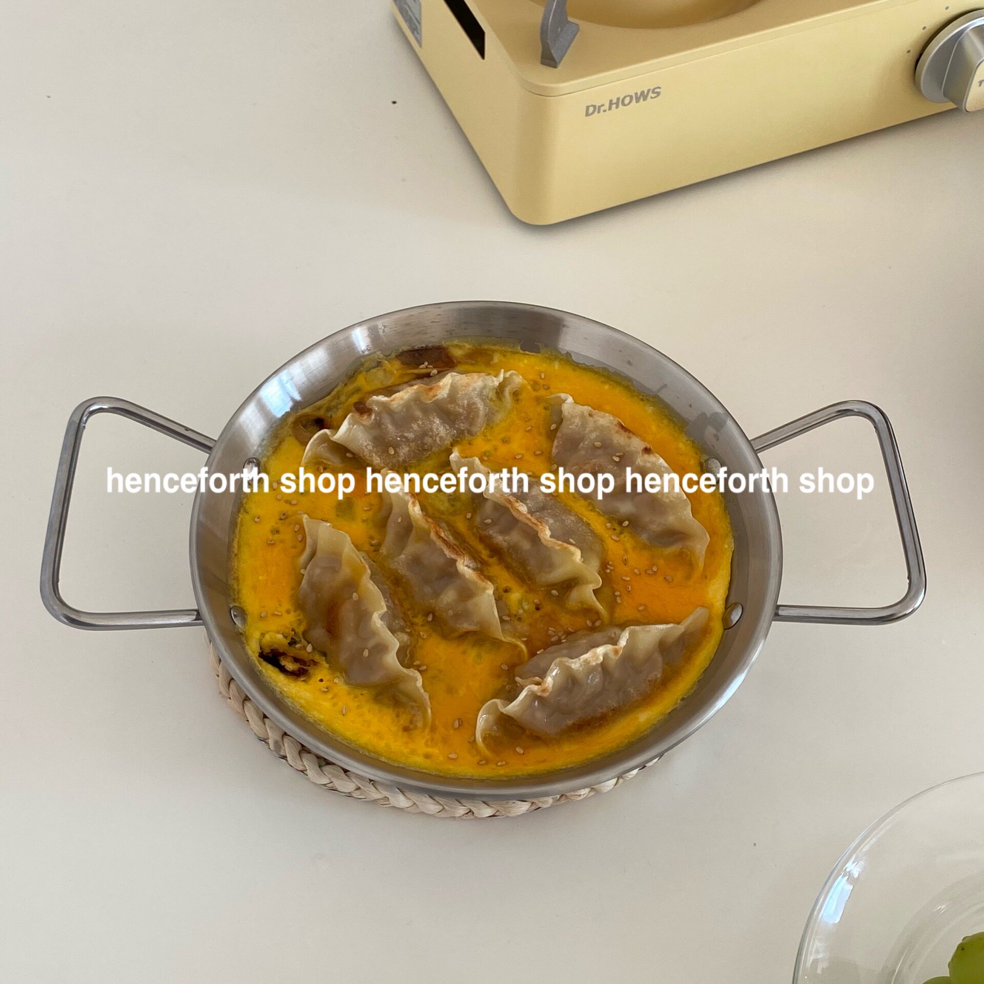 henceforth Korean salad Italian noodle pot Spanish seafood electric pot amphora pan container stainless steel