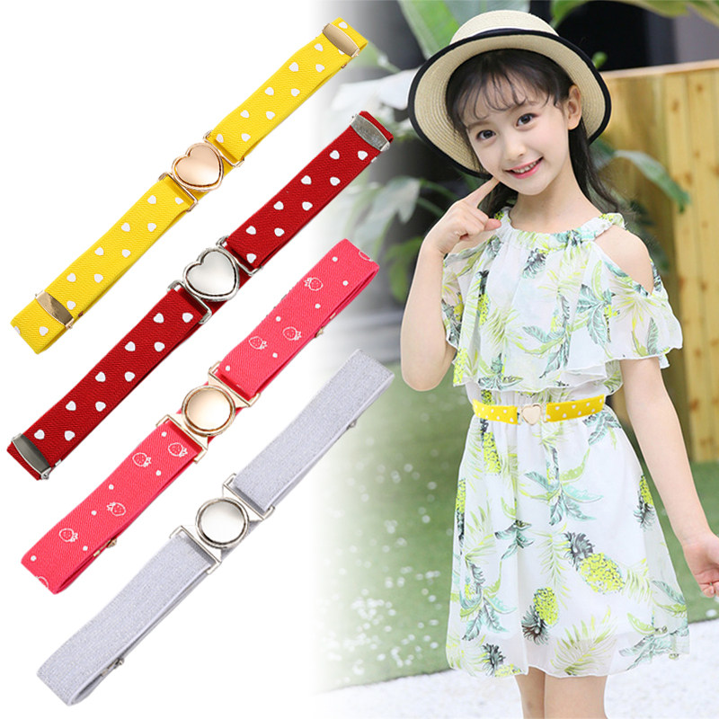 Baby decorated skirt down jacket belt girls waist ornament children belt belt waist waist little girl accessories stretch pants belt