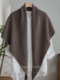 Pure wool 100% wool high quality autumn and winter scarf shawl women's outer wear large triangle scarf Maillard wear