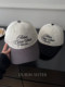American-Style Color-Blocked Embroidered Letter Baseball Cap for Women, Pure Cotton Soft Top, Large Head Circumference, Simple Spring and Summer New Style, Duckbill Cap for Men, Trendy
