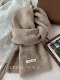 Anchor Red Luxurious 100% Cashmere Scarf Women's Autumn and Winter Versatile Birthday Gift for Holidays and Gifts