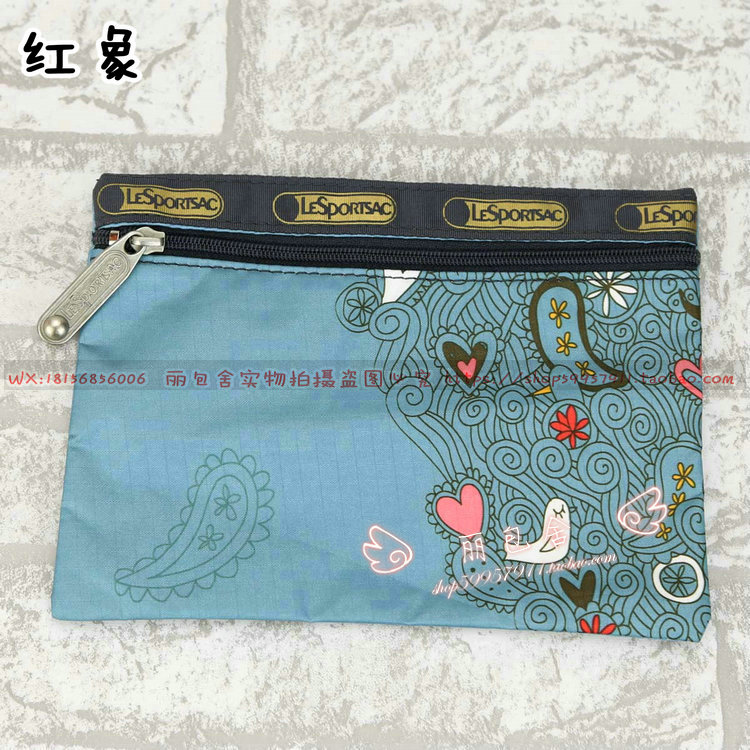 Lishibao túi mỹ phẩm túi tài liệu ví Hàn Quốc dễ thương nữ túi hoàn thiện túi chống thấm túi vải bao bọc tài liệu