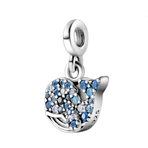 约瑟拉夫 Panjia 925 Silver Me Series Pink Firebird I Love Sunny Blue Whale Crint с женскими браслетами