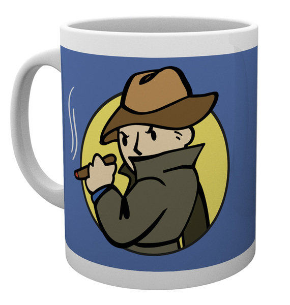 Gbeye原廠游戲周邊輻射4 神秘陌生人馬克杯fallout 4 露天拍賣