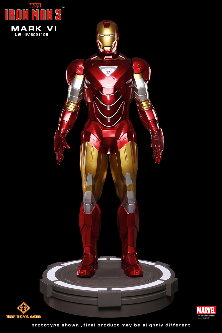 Avengers 1 đến 1 MK6 toàn thân tượng tượng tay mô hình nhựa trang trí văn phòng - Gundam / Mech Model / Robot / Transformers mô hình robot gundam