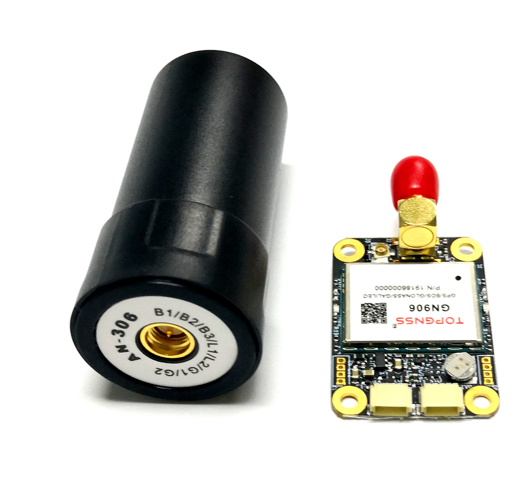 UAV drone differential GPS module four-arm spiral antenna GNSS receiver multi-satellite multi-band zed-F9P