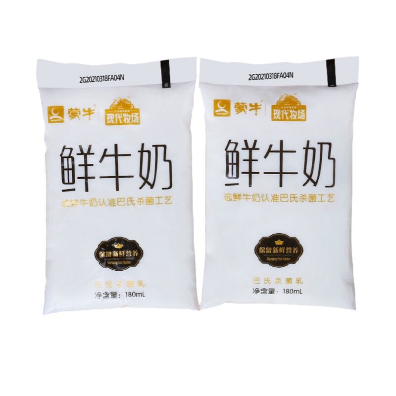 蒙牛鮮牛奶百利包180ml