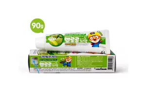Детская зубная паста Pororo/Bolele Hami со вкусом дыни, 90 г/тюбик, импортирована из Южной Кореи
