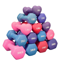 Small dumbbells female pair weight loss skipping yoga fitness equipment household mens childrens arm training 5kg Yaling thin waist
