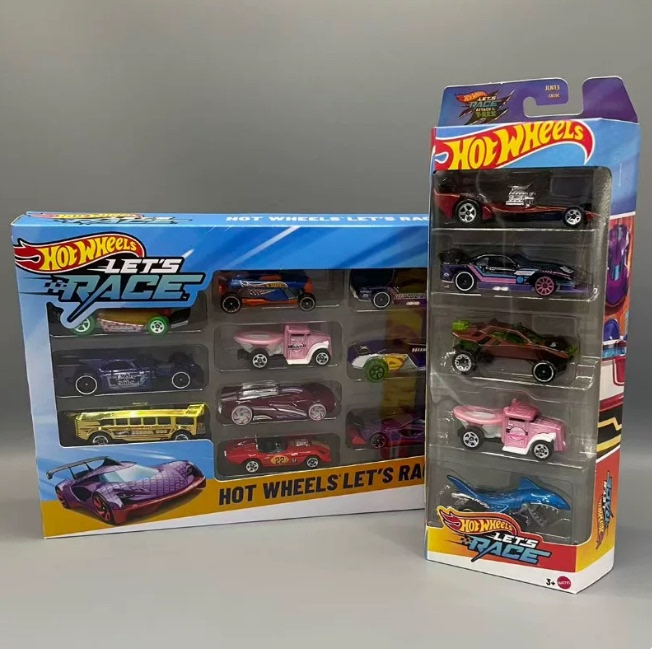 Hot Wheels/Fire Wheels Racing Car Set of Five with Packaging, Set of Ten, Collectible Car Models Hot Wheels/Fire Wheels Racing Car Set of Five with Packaging, Set of Ten, Collectible Car Models