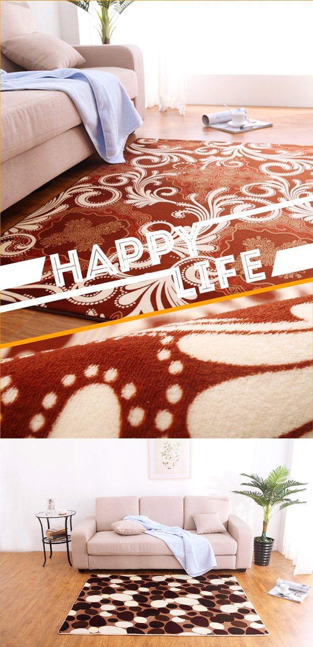 Thảm lông cừu dày san hô Phòng khách bàn cà phê phòng ngủ đầu giường thảm bếp khâu thảm lớn có thể được tùy chỉnh tấm thảm
